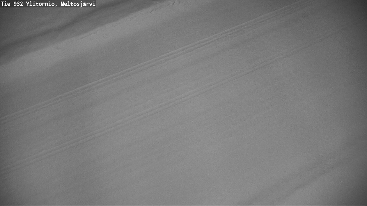 Weather Camera Image Road 932 Ylitornio, Meltosjärv, Ylitornio, Lappi