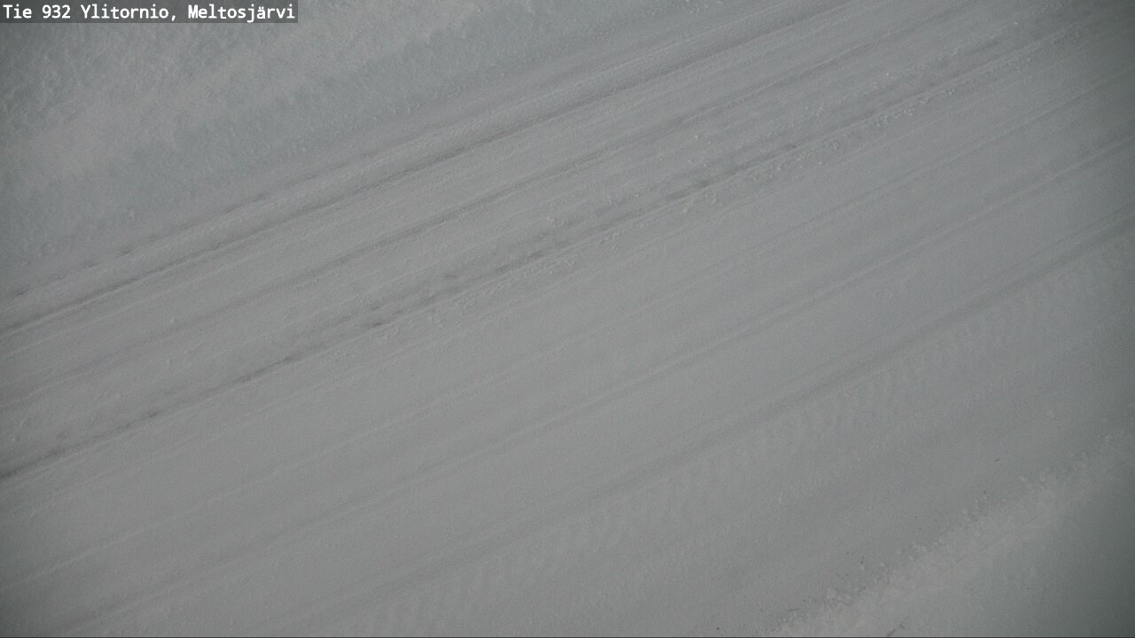 Weather Camera Image Road 932 Ylitornio, Meltosjärv, Ylitornio, Lappi