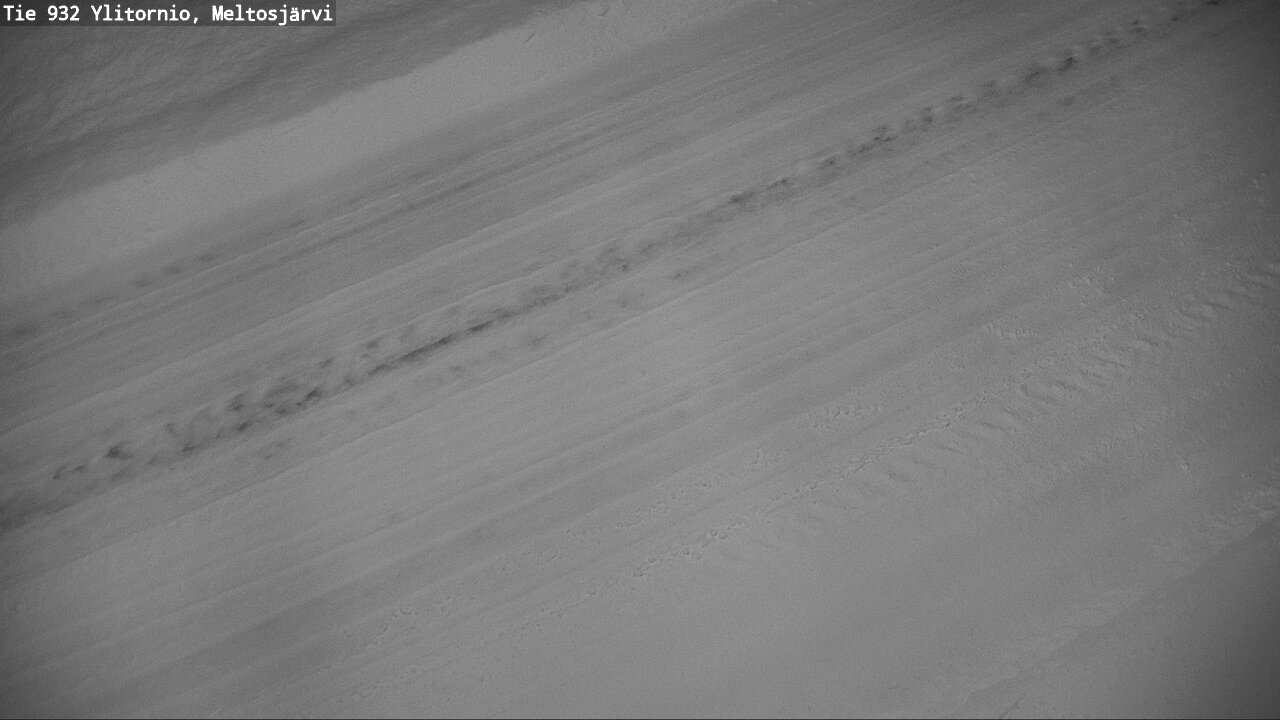 Weather Camera Image Road 932 Ylitornio, Meltosjärv, Ylitornio, Lappi