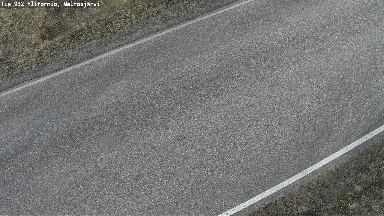 Weather Camera Image Väg 932 Övertorneå, Meltosjä, Ylitornio, Lappi