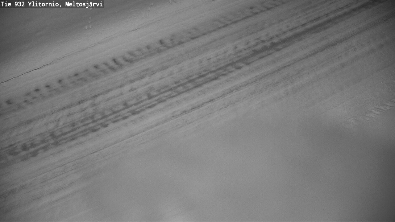 Weather Camera Image Väg 932 Övertorneå, Meltosjä, Ylitornio, Lappi