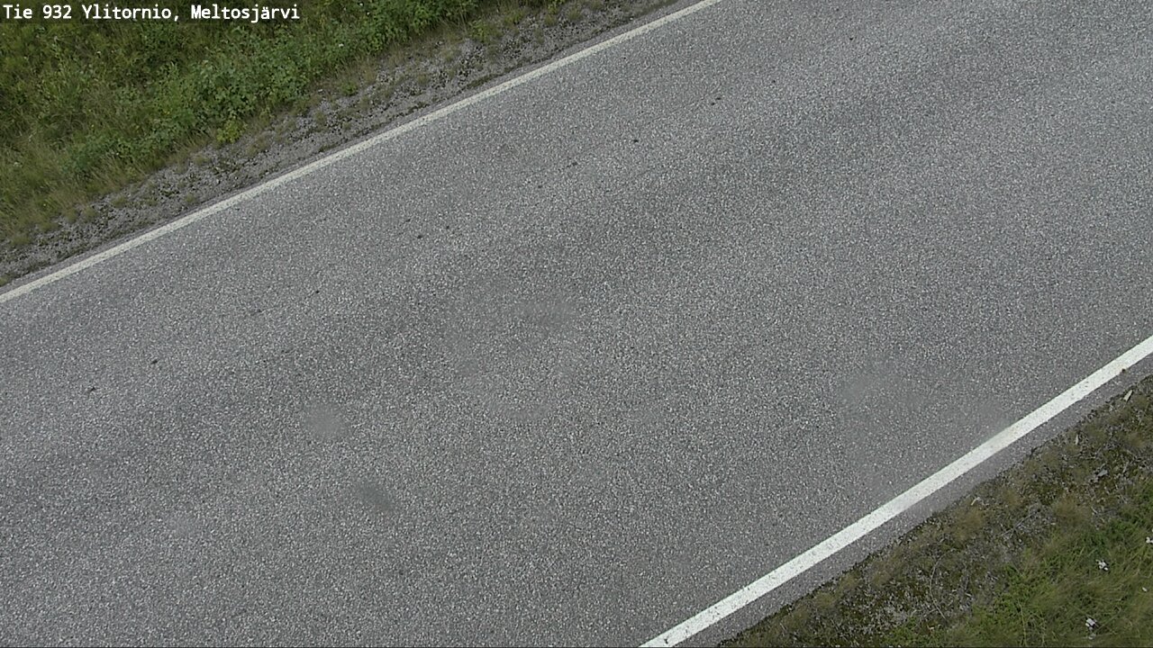Weather Camera Image Väg 932 Övertorneå, Meltosjä, Ylitornio, Lappi