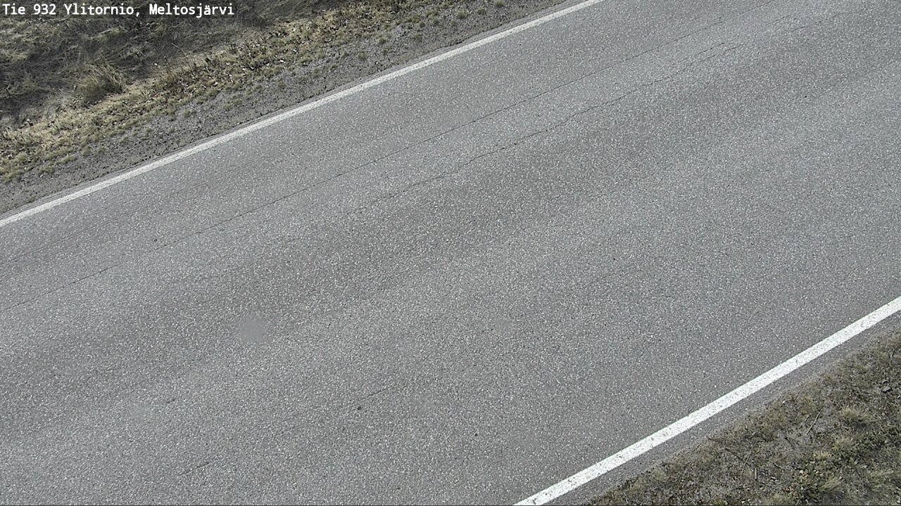 Weather Camera Image Väg 932 Övertorneå, Meltosjä, Ylitornio, Lappi