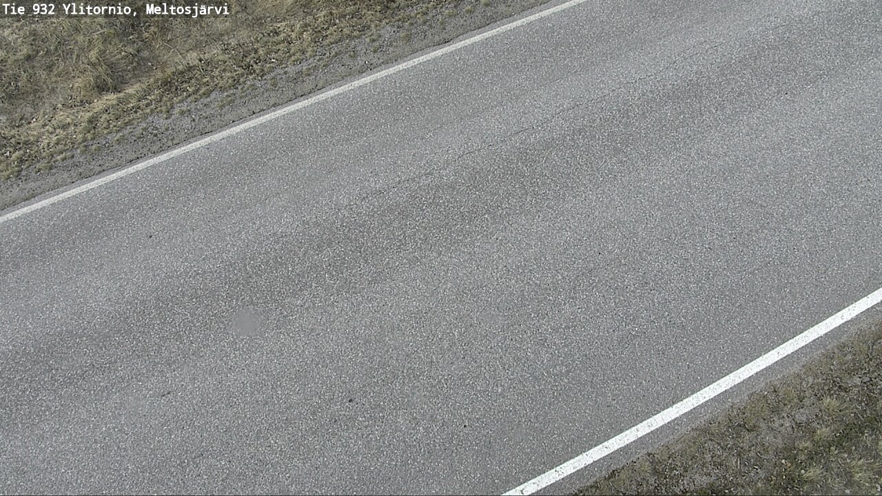 Weather Camera Image Väg 932 Övertorneå, Meltosjä, Ylitornio, Lappi