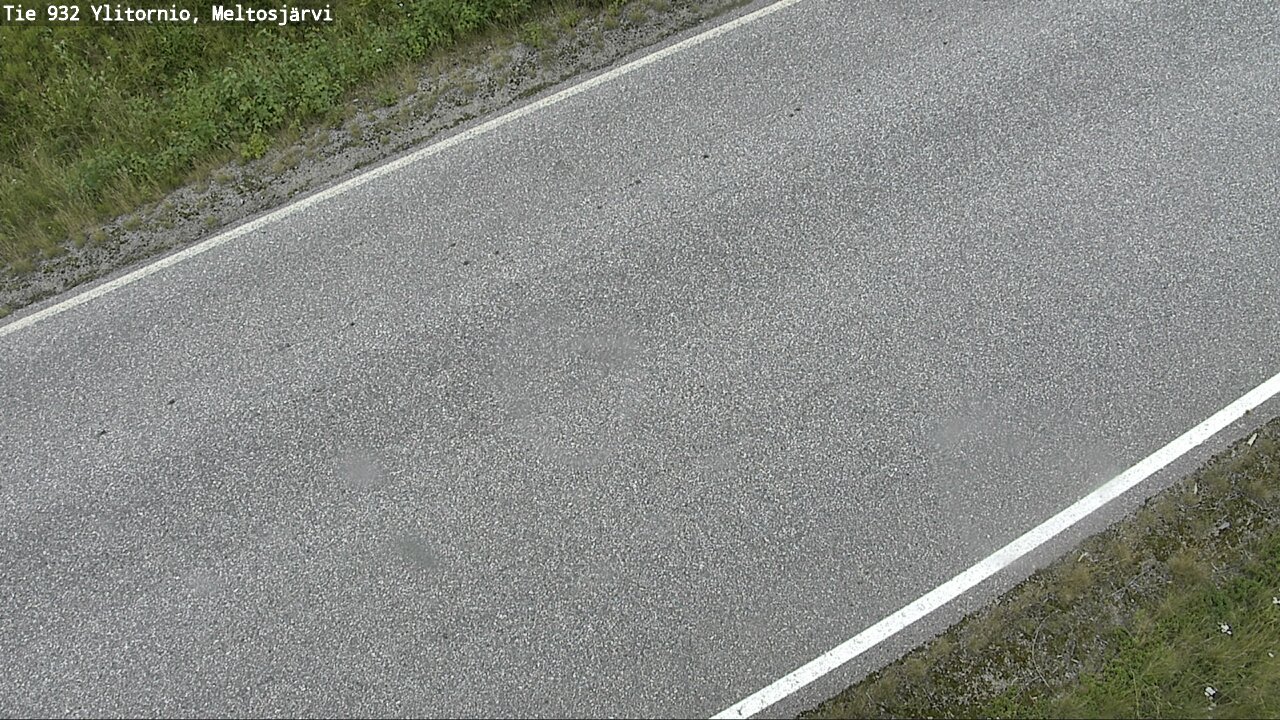 Weather Camera Image Väg 932 Övertorneå, Meltosjä, Ylitornio, Lappi