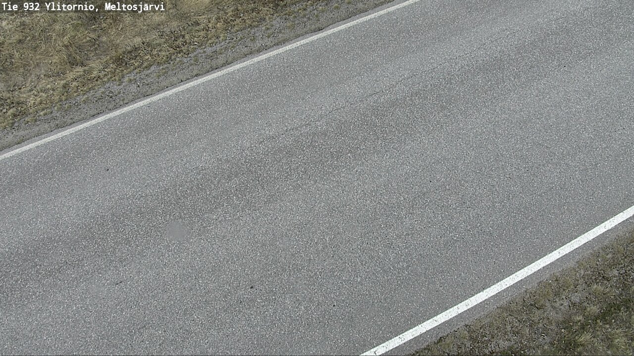 Weather Camera Image Väg 932 Övertorneå, Meltosjä, Ylitornio, Lappi