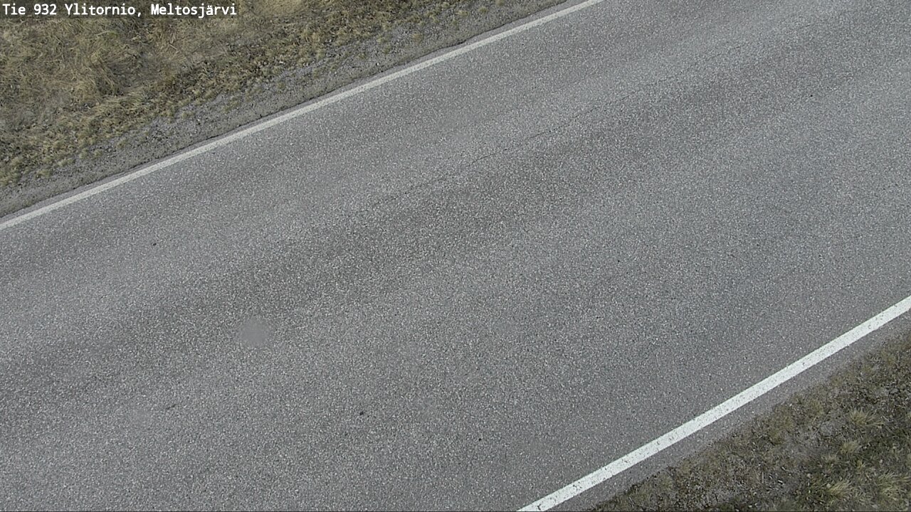 Weather Camera Image Väg 932 Övertorneå, Meltosjä, Ylitornio, Lappi