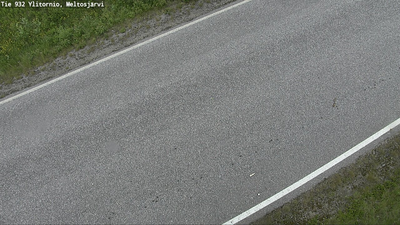 Weather Camera Image Road 932 Ylitornio, Meltosjärv, Ylitornio, Lappi