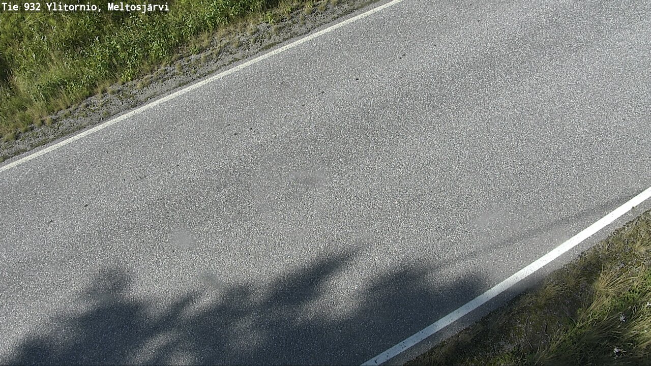 Weather Camera Image Väg 932 Övertorneå, Meltosjä, Ylitornio, Lappi