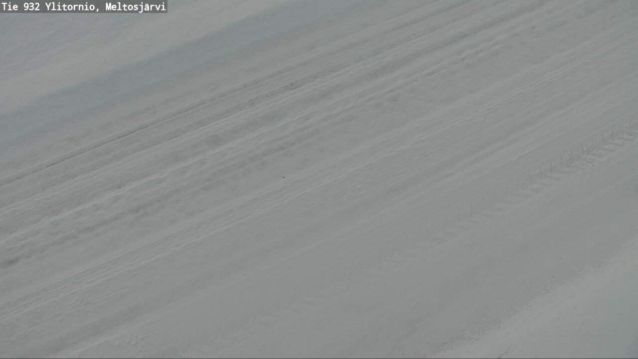 Weather Camera Image Road 932 Ylitornio, Meltosjärv, Ylitornio, Lappi