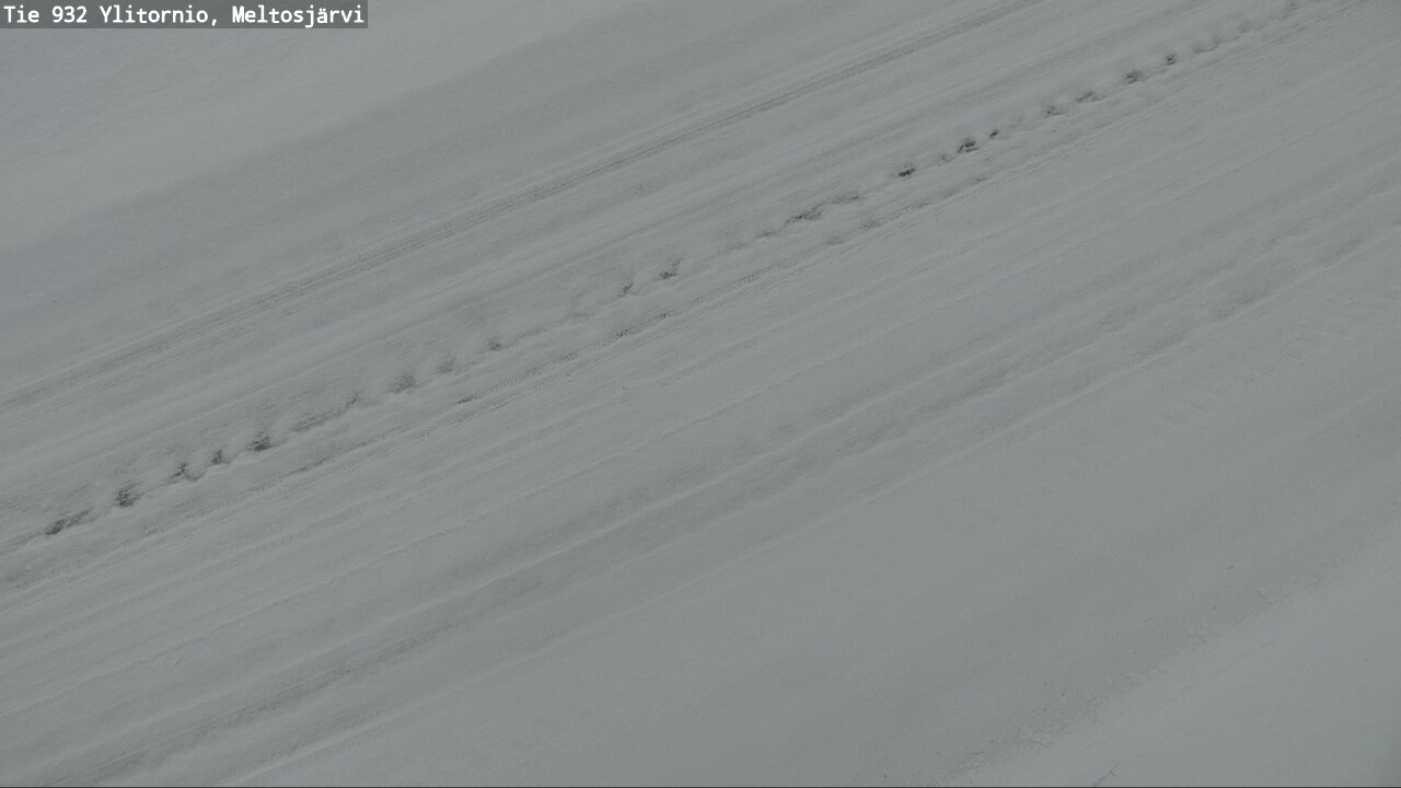 Weather Camera Image Road 932 Ylitornio, Meltosjärv, Ylitornio, Lappi