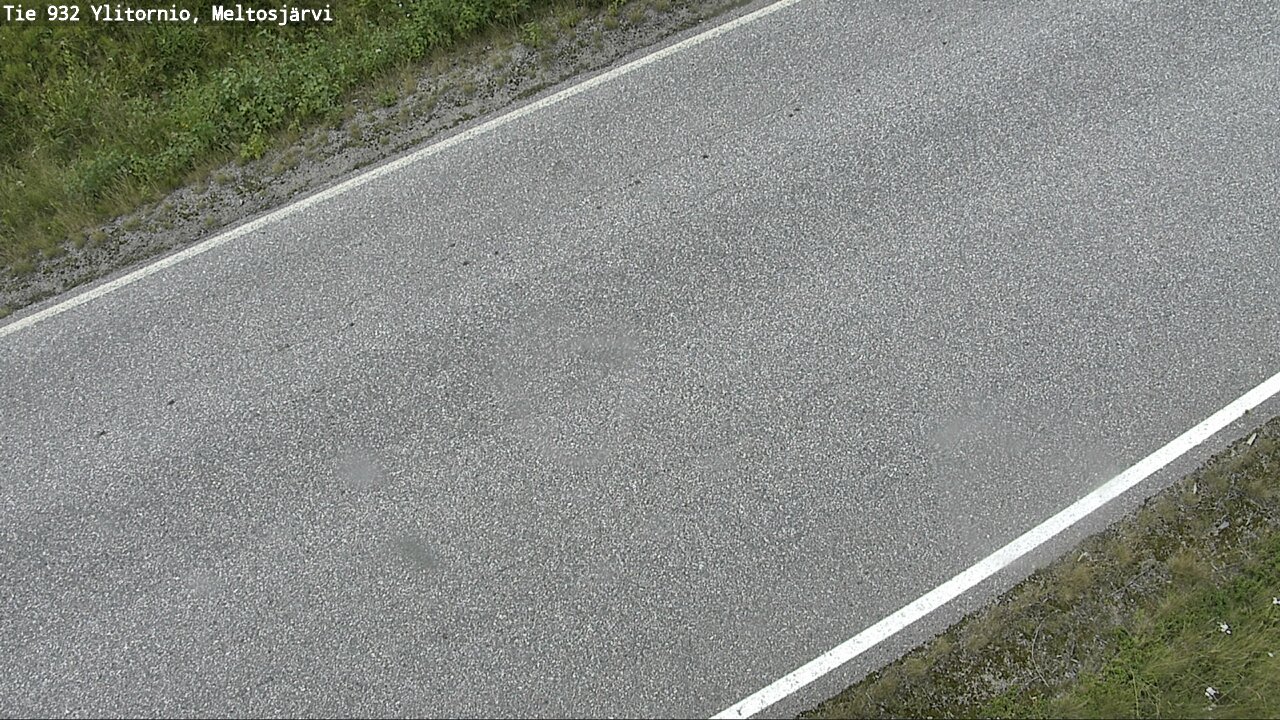 Weather Camera Image Väg 932 Övertorneå, Meltosjä, Ylitornio, Lappi