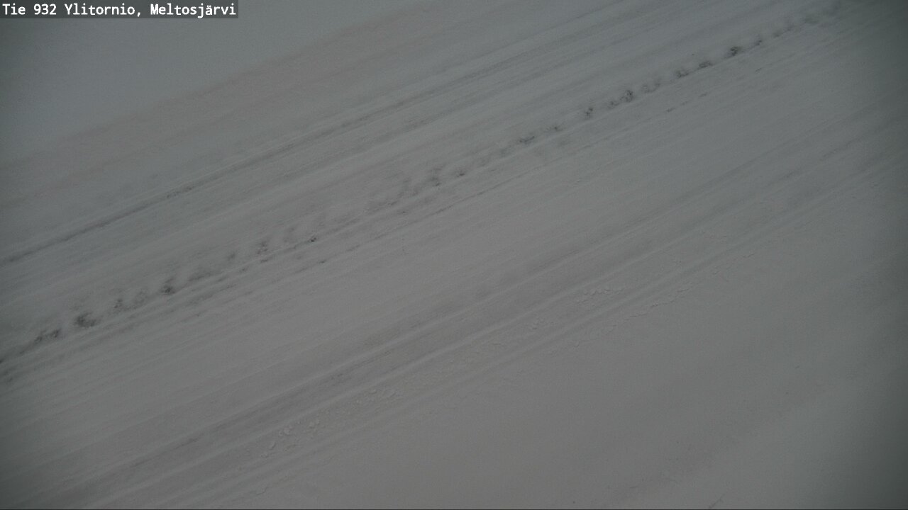 Weather Camera Image Road 932 Ylitornio, Meltosjärv, Ylitornio, Lappi