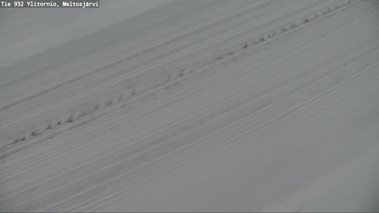 Weather Camera Image Road 932 Ylitornio, Meltosjärv, Ylitornio, Lappi