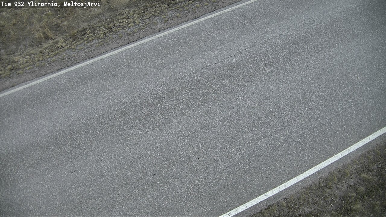 Weather Camera Image Road 932 Ylitornio, Meltosjärv, Ylitornio, Lappi