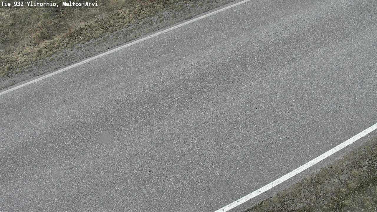 Weather Camera Image Väg 932 Övertorneå, Meltosjä, Ylitornio, Lappi