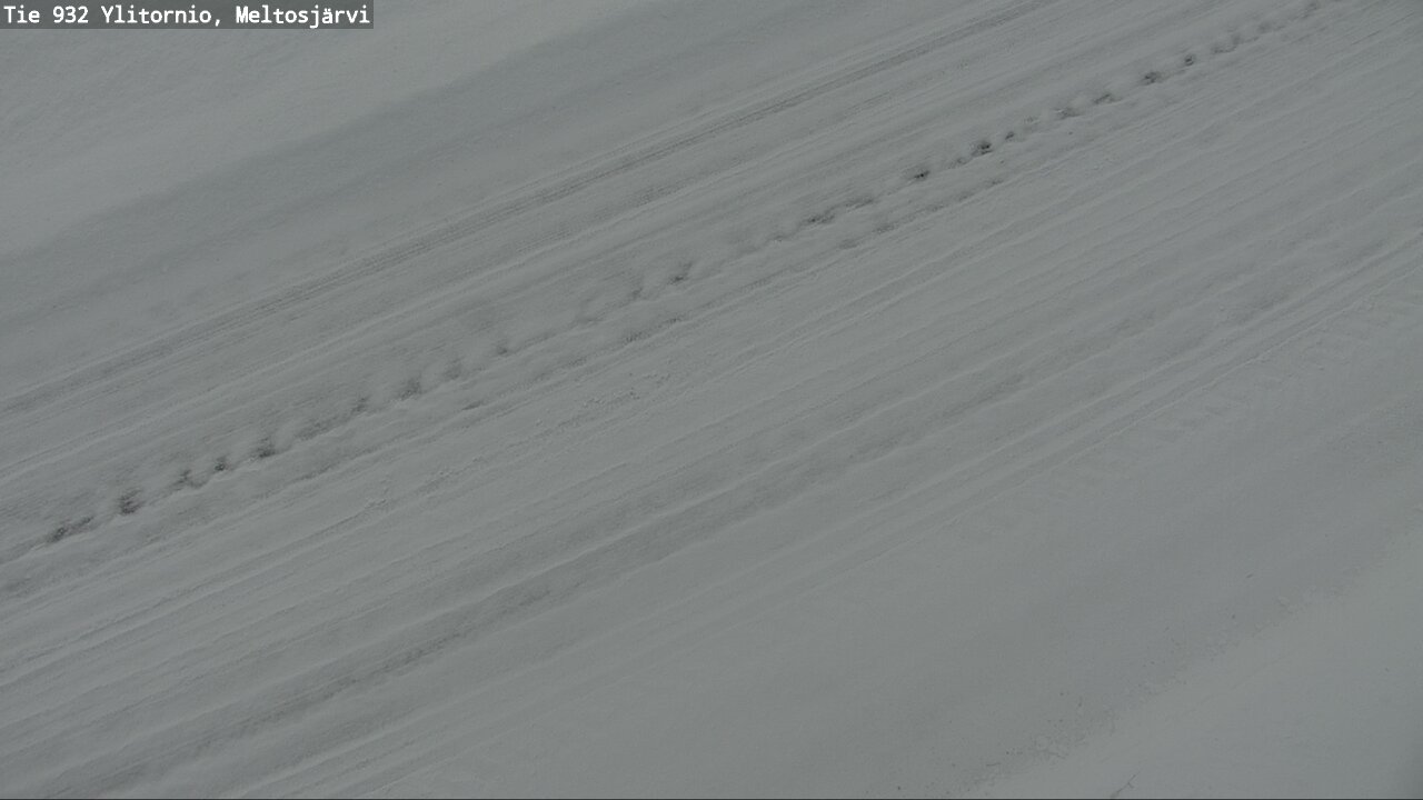 Weather Camera Image Road 932 Ylitornio, Meltosjärv, Ylitornio, Lappi