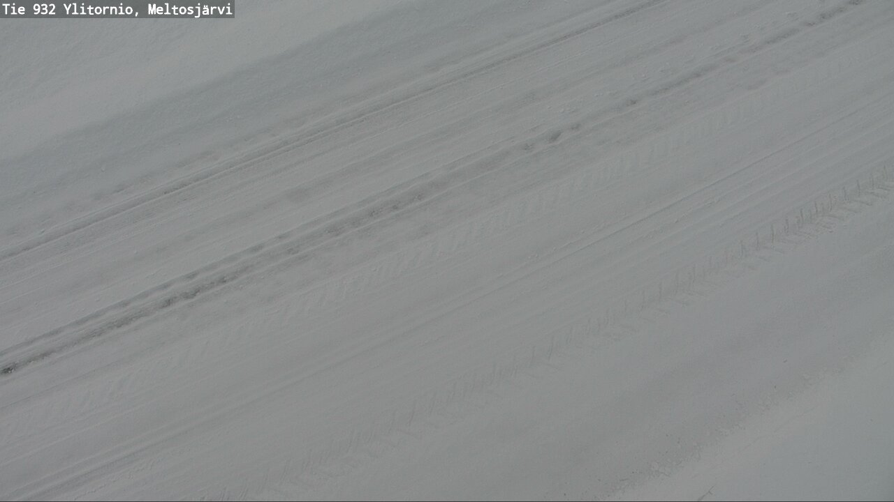 Weather Camera Image Road 932 Ylitornio, Meltosjärv, Ylitornio, Lappi