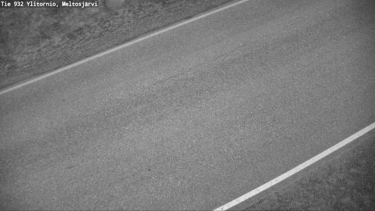 Weather Camera Image Väg 932 Övertorneå, Meltosjä, Ylitornio, Lappi