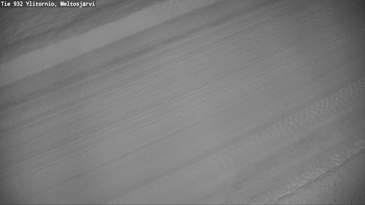 Weather Camera Image Road 932 Ylitornio, Meltosjärv, Ylitornio, Lappi