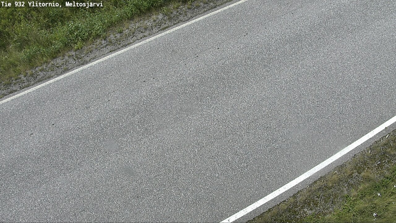Weather Camera Image Väg 932 Övertorneå, Meltosjä, Ylitornio, Lappi