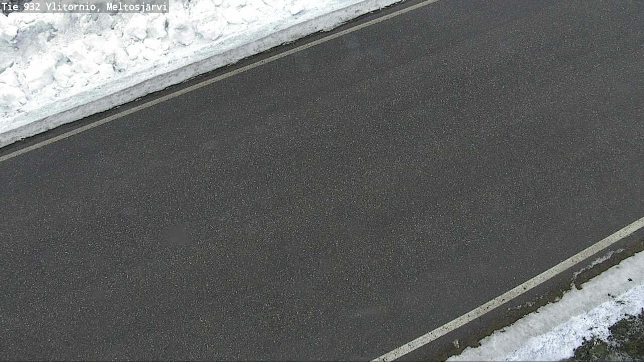 Weather Camera Image Road 932 Ylitornio, Meltosjärv, Ylitornio, Lappi