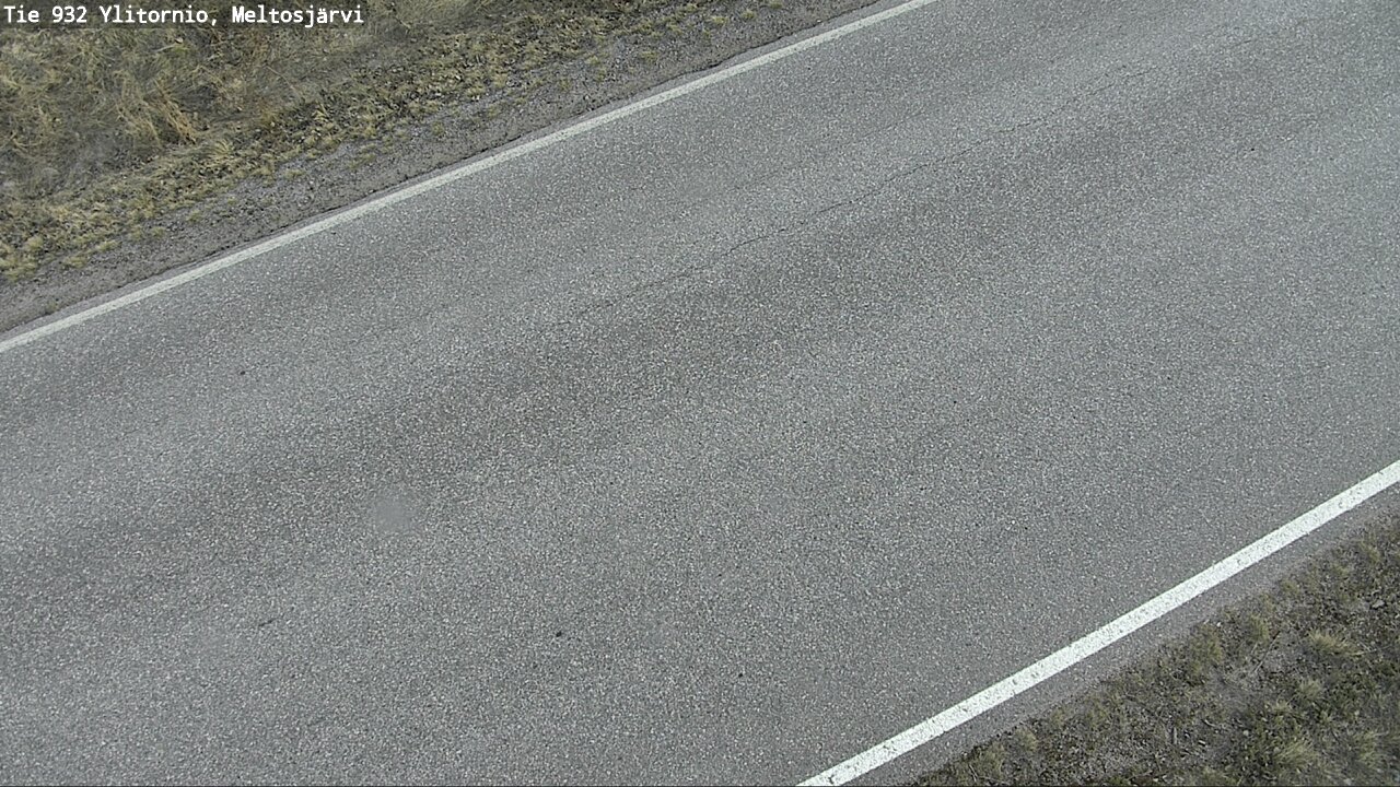 Weather Camera Image Väg 932 Övertorneå, Meltosjä, Ylitornio, Lappi