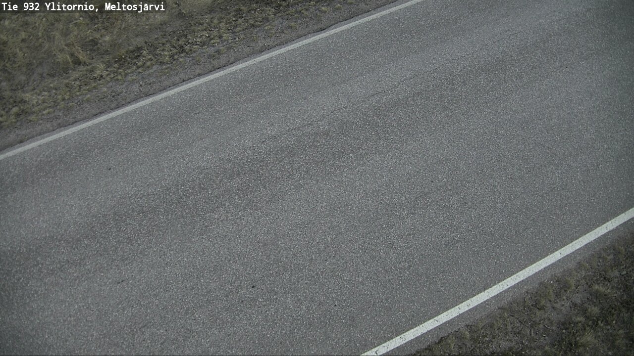Weather Camera Image Road 932 Ylitornio, Meltosjärv, Ylitornio, Lappi