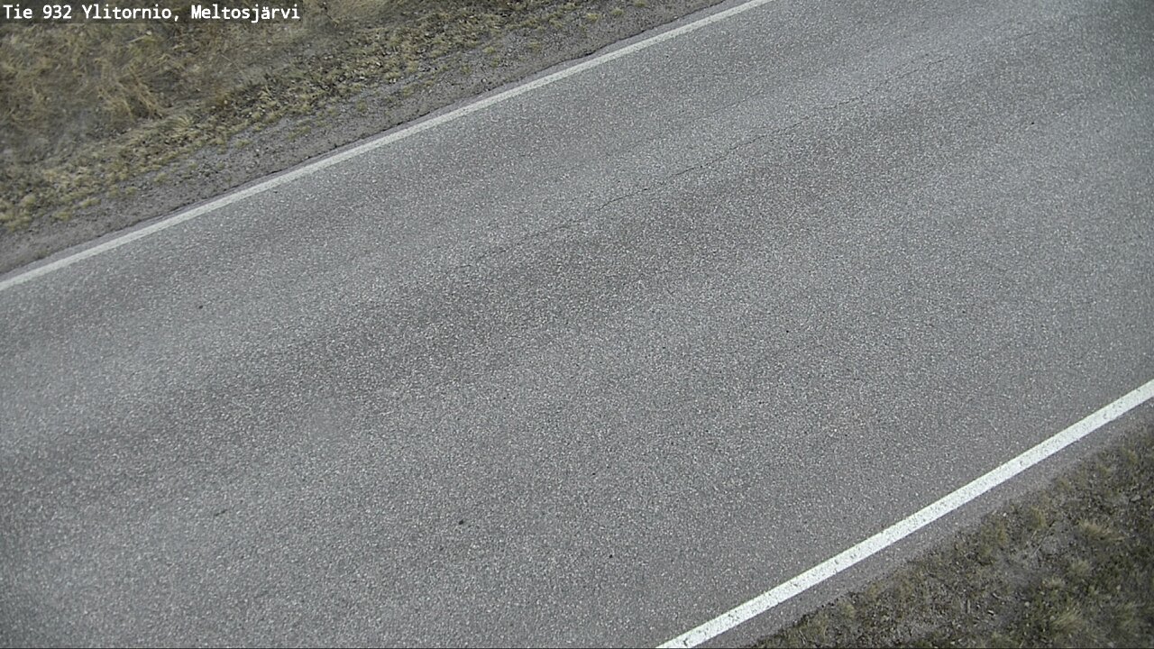 Weather Camera Image Road 932 Ylitornio, Meltosjärv, Ylitornio, Lappi