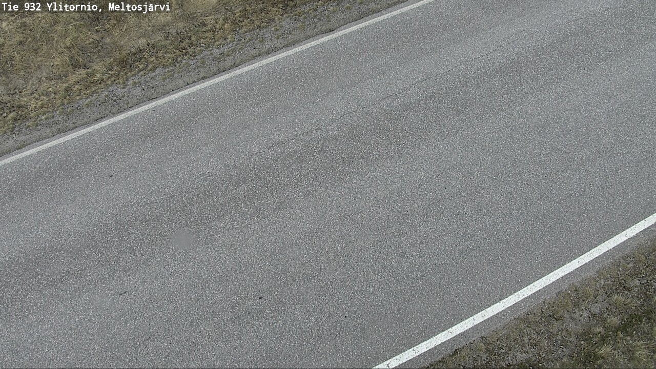 Weather Camera Image Väg 932 Övertorneå, Meltosjä, Ylitornio, Lappi