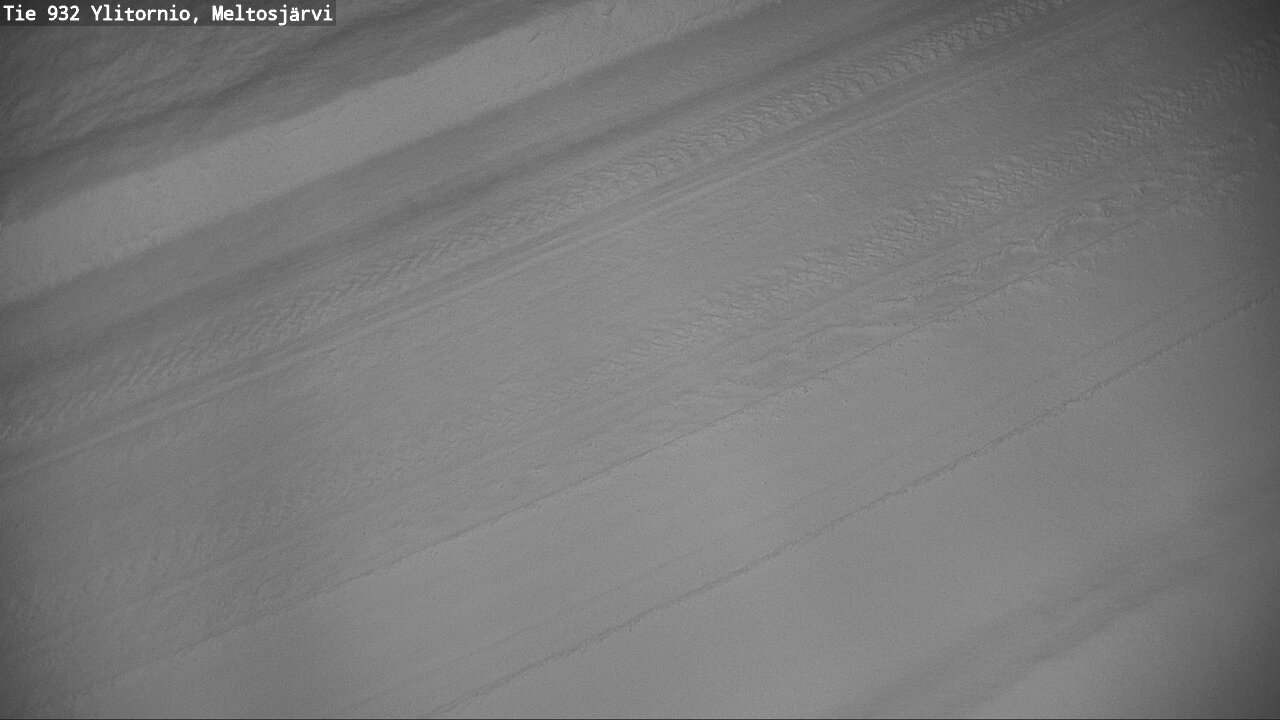 Weather Camera Image Road 932 Ylitornio, Meltosjärv, Ylitornio, Lappi