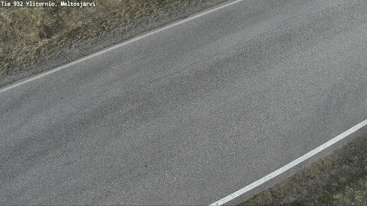 Weather Camera Image Väg 932 Övertorneå, Meltosjä, Ylitornio, Lappi