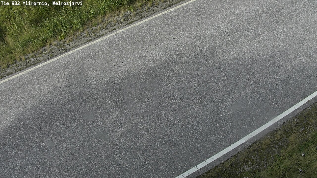 Weather Camera Image Väg 932 Övertorneå, Meltosjä, Ylitornio, Lappi
