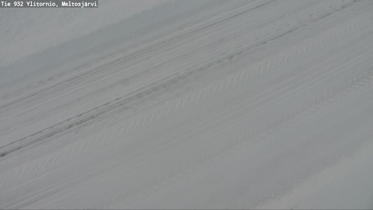 Weather Camera Image Road 932 Ylitornio, Meltosjärv, Ylitornio, Lappi
