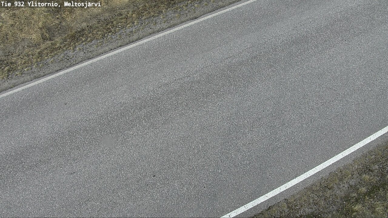 Weather Camera Image Väg 932 Övertorneå, Meltosjä, Ylitornio, Lappi