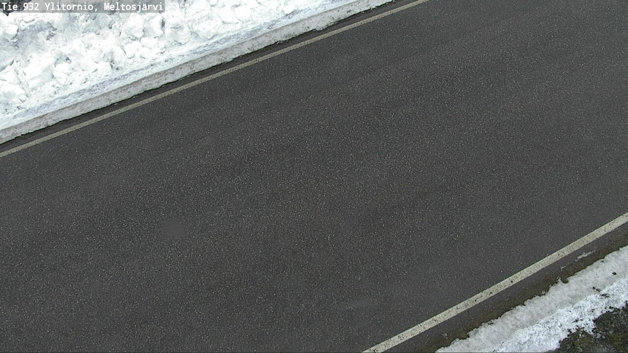 Weather Camera Image Road 932 Ylitornio, Meltosjärv, Ylitornio, Lappi