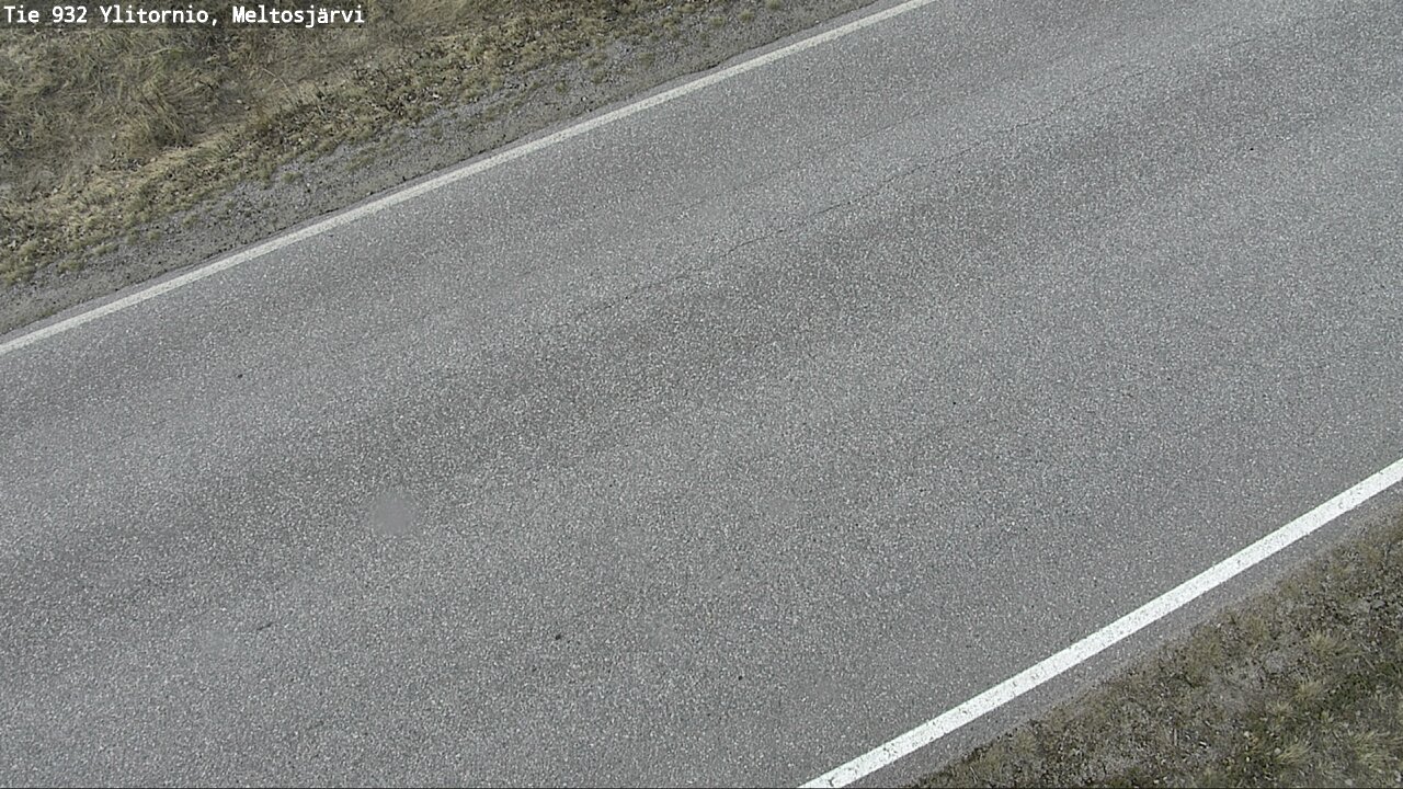 Weather Camera Image Väg 932 Övertorneå, Meltosjä, Ylitornio, Lappi
