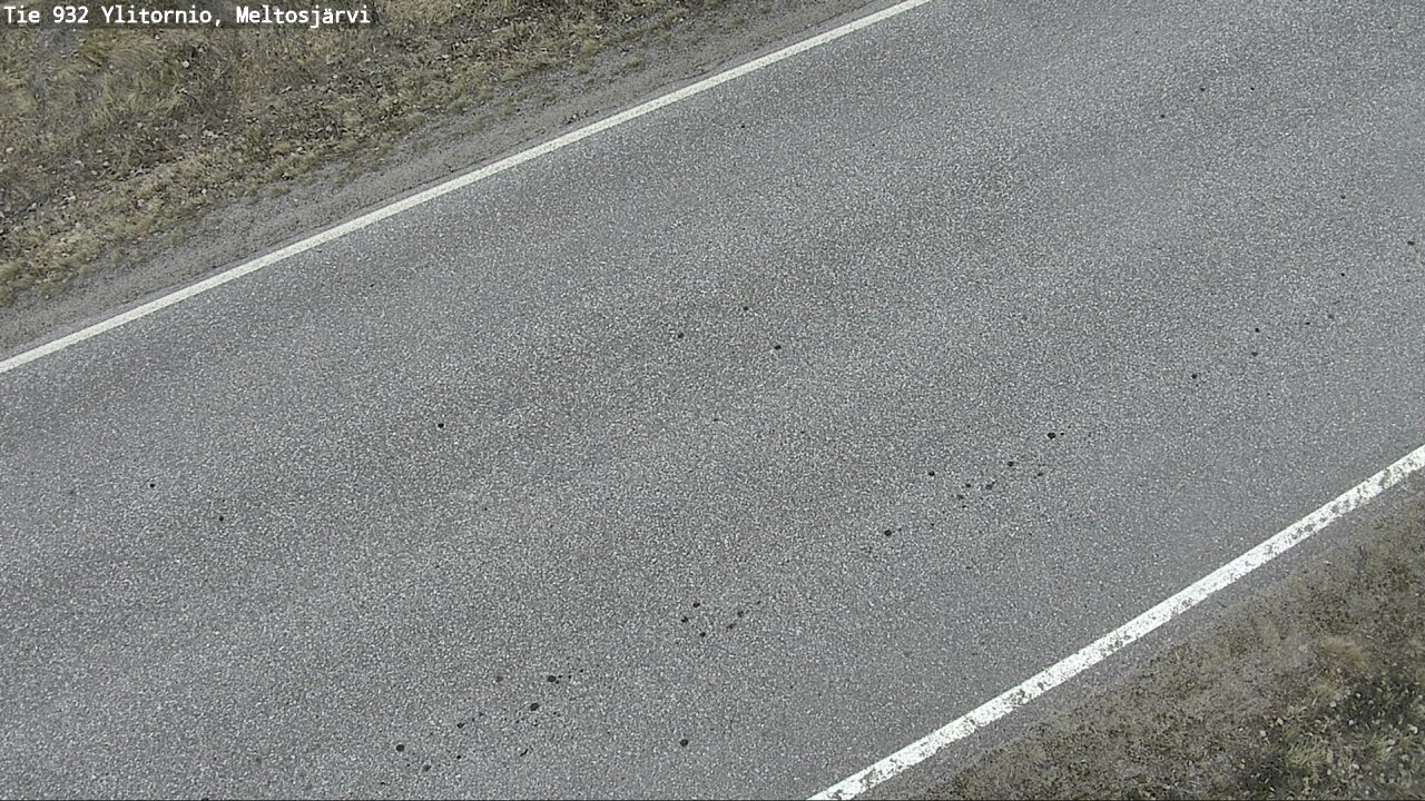 Weather Camera Image Road 932 Ylitornio, Meltosjärv, Ylitornio, Lappi
