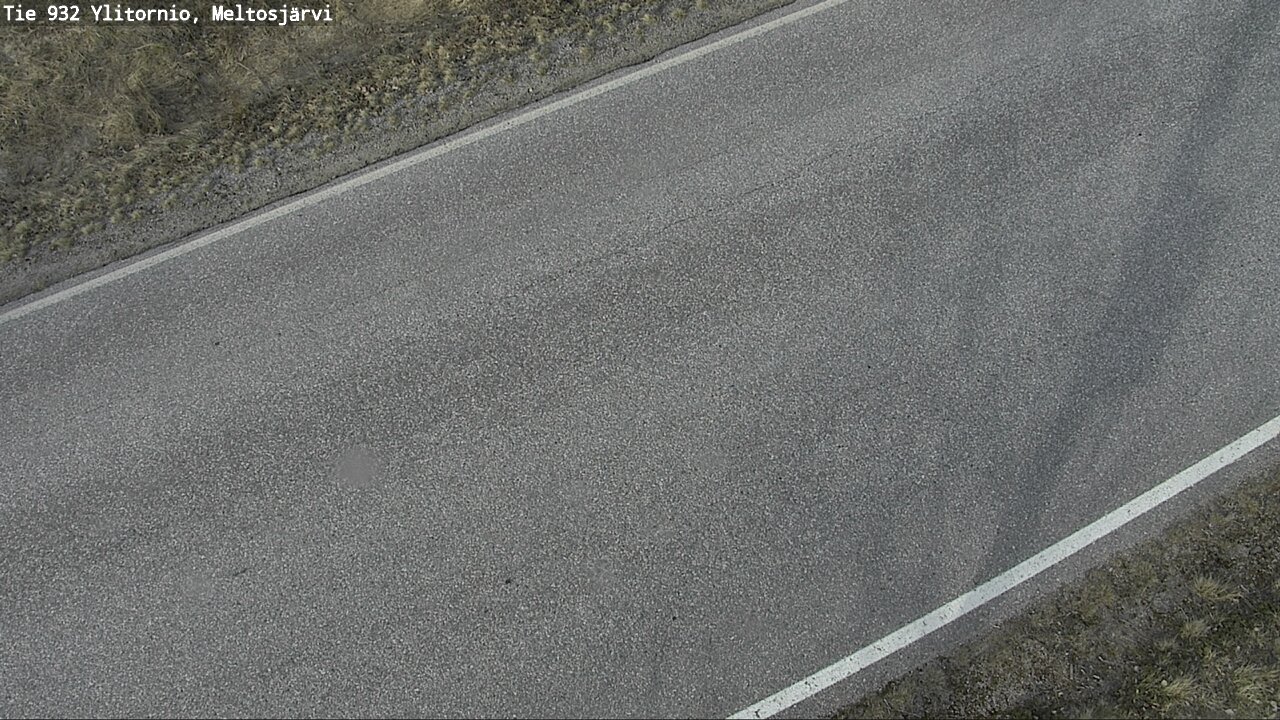 Weather Camera Image Väg 932 Övertorneå, Meltosjä, Ylitornio, Lappi