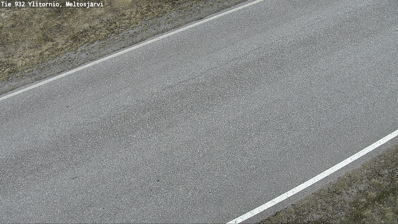 Weather Camera Image Väg 932 Övertorneå, Meltosjä, Ylitornio, Lappi