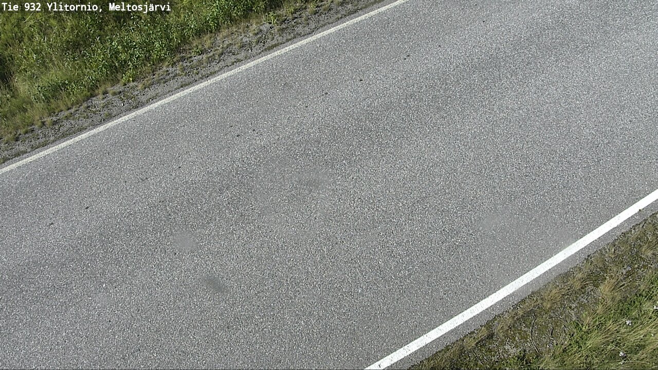 Weather Camera Image Väg 932 Övertorneå, Meltosjä, Ylitornio, Lappi