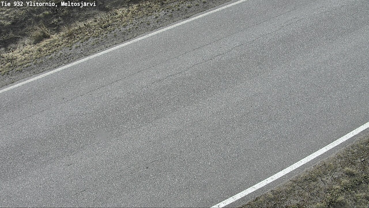 Weather Camera Image Väg 932 Övertorneå, Meltosjä, Ylitornio, Lappi