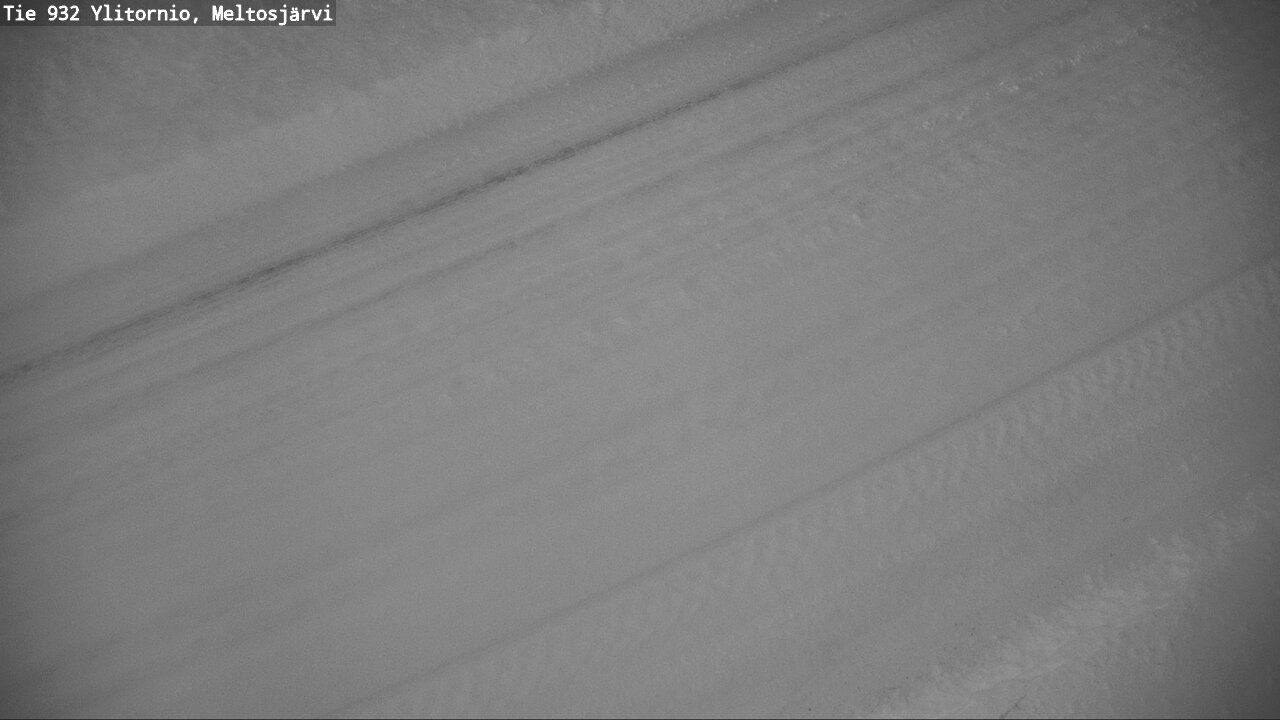 Weather Camera Image Road 932 Ylitornio, Meltosjärv, Ylitornio, Lappi