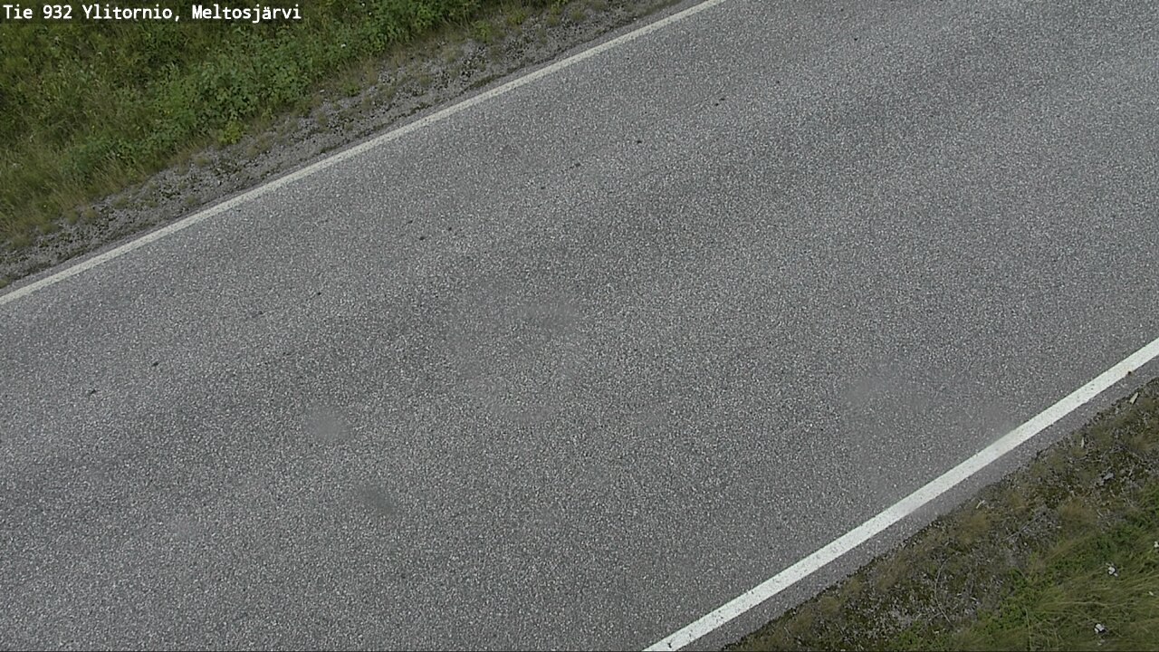 Weather Camera Image Väg 932 Övertorneå, Meltosjä, Ylitornio, Lappi