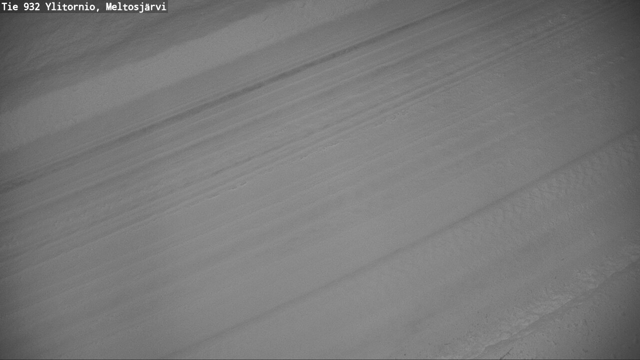 Weather Camera Image Road 932 Ylitornio, Meltosjärv, Ylitornio, Lappi