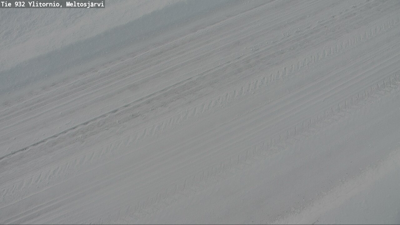 Weather Camera Image Road 932 Ylitornio, Meltosjärv, Ylitornio, Lappi