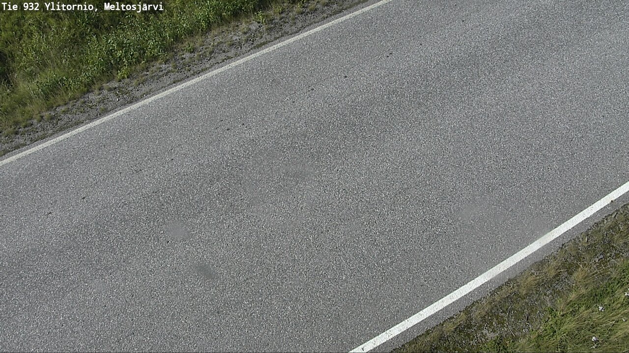 Weather Camera Image Väg 932 Övertorneå, Meltosjä, Ylitornio, Lappi