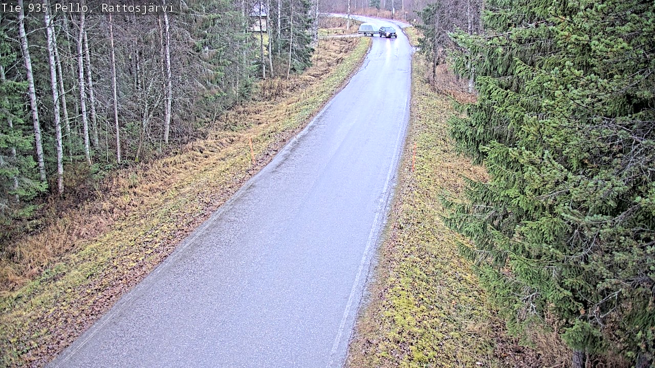 Kelikamerat Kuva Tie 935 Rattosjärvi, Pello, Lappi