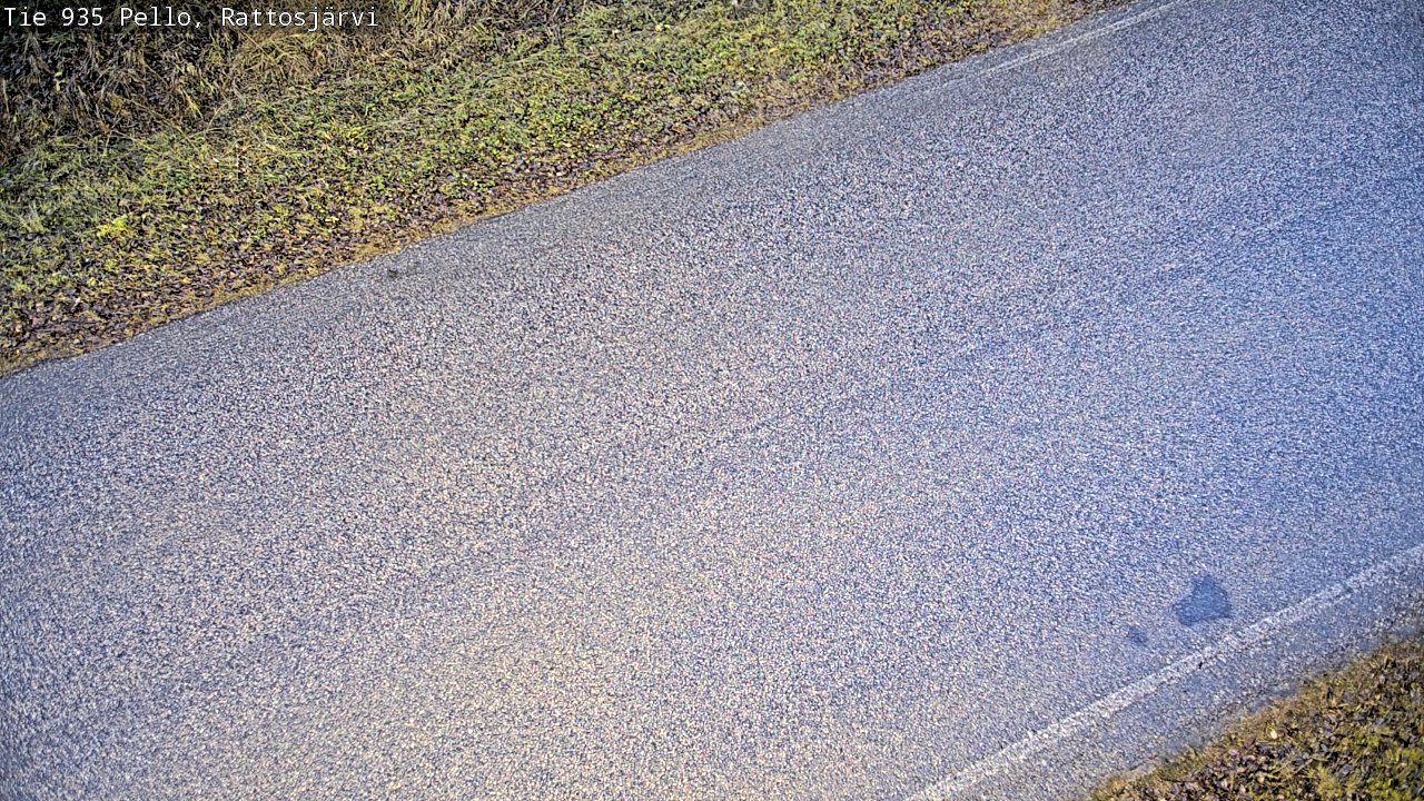 Kelikamerat Kuva Tie 935 Rattosjärvi, Pello, Lappi