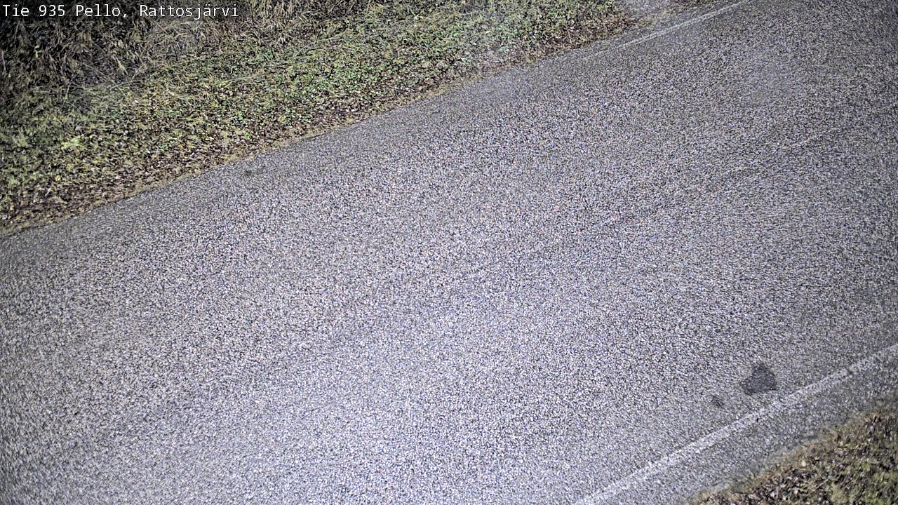 Kelikamerat Kuva Tie 935 Rattosjärvi, Pello, Lappi